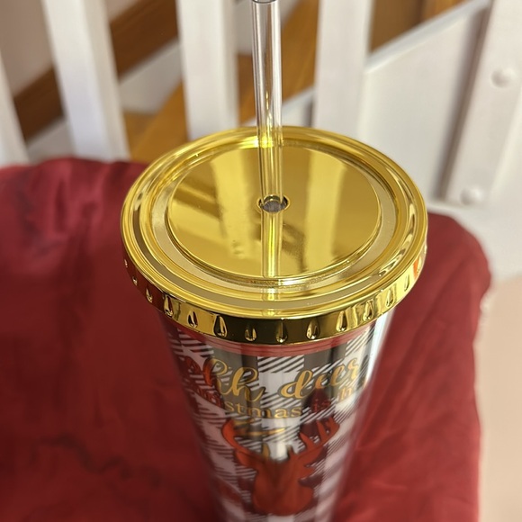 Simply Southern Holiday 24 Oz Cup Tumbler With Straw. BRAND NEW - Picture 3 of 4